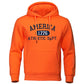 America 1776 Athletic Dept Letter Print Mans Hoodie