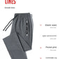 Ice Silk Men's Pants 2023 Summer New Black Gray Thin Business Casual Pants Outdoor Elastic Breathable Straight Leg Sweatpants