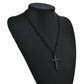 Men's Mali Necklace - Titanium Cross