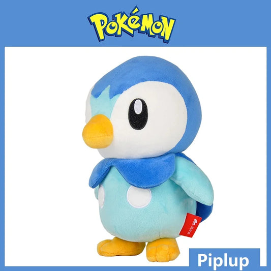 25cm Original Pokemon Piplup Stuffed Plush Toys Plushie Soft Animal Kawaii Anime Dolls Birthday Party Gift For Kids Baby Girls