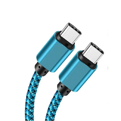 60W Fast Charger USB-C to USB-C - Apple/Android Compatible