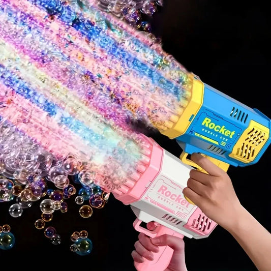 40 Hole Bubble Blowing Toy Bubble Machine Gift Holiday Gift Outdoor Bubble Gun (Without Bubble Water)