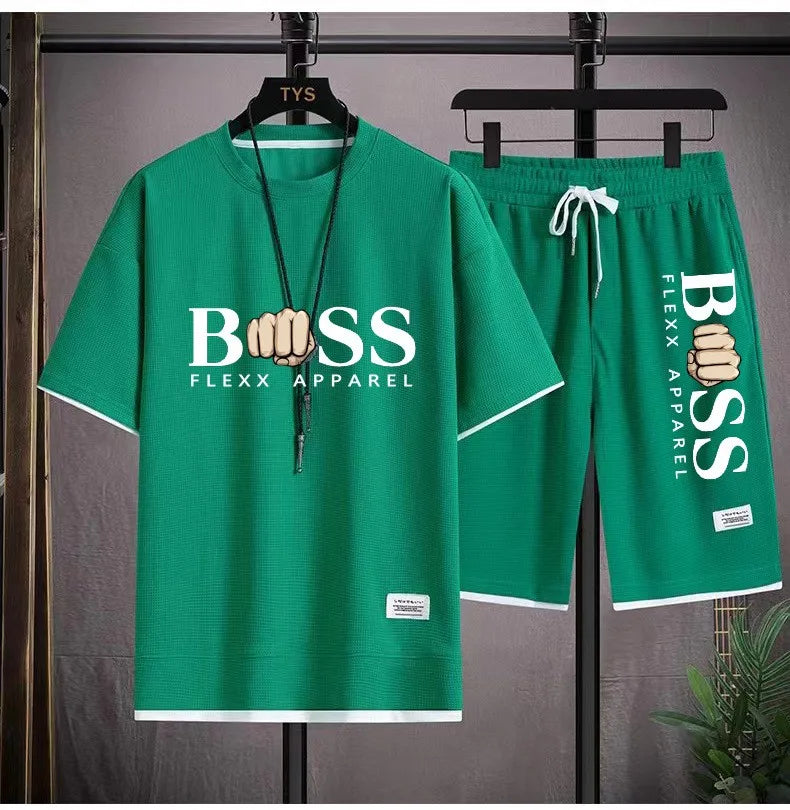 BOSS - 2pc Graphic T-Shirt & Shorts