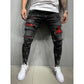 Fast Fashion - Ripped Skinny Denim Jeans - Men