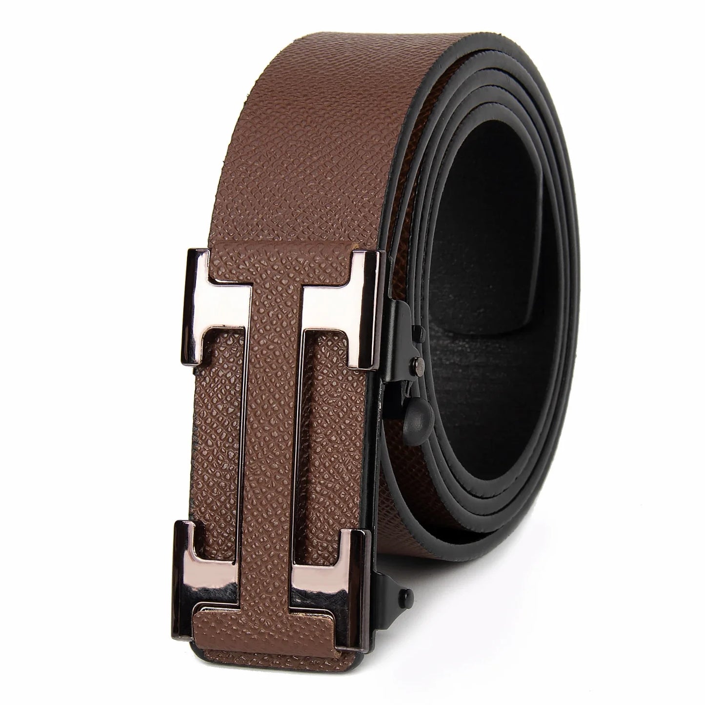 Famous Style Male Brand Belt Men Genuine Luxury Leather Men's Business Belts For Men Strap Dropshipping 2023 New