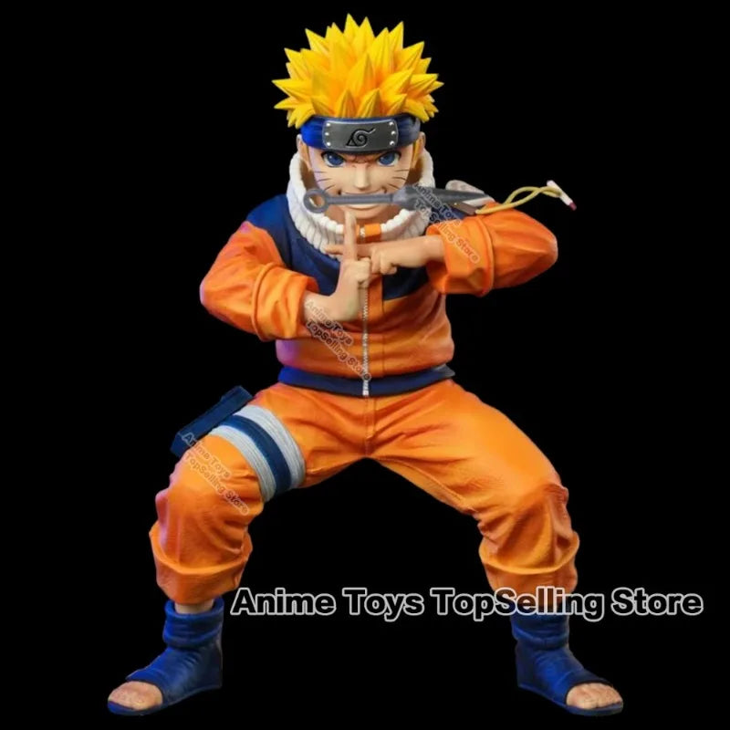 3.93in/10cm Anime Figures Naruto Figure Tajyu Kagebunsin no jyutu PVC Statue Collection Model Toy Gifts