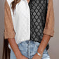 Spring and Summer Long Sleeves Fashion Lapel Single Breasted Loose Tulle