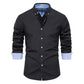 AIOPESON New Spring Cotton Blend Men's Oxford Shirt Long Sleeve Button Down Social Buinesss Casual Shirts for Men