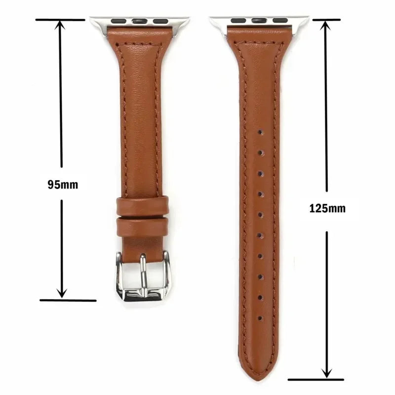 Apple Watch - Slim Leather Band
