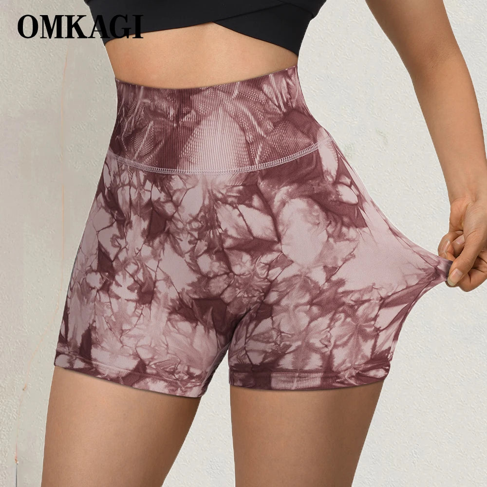 KAGI - High-Waist Yoga Shorts