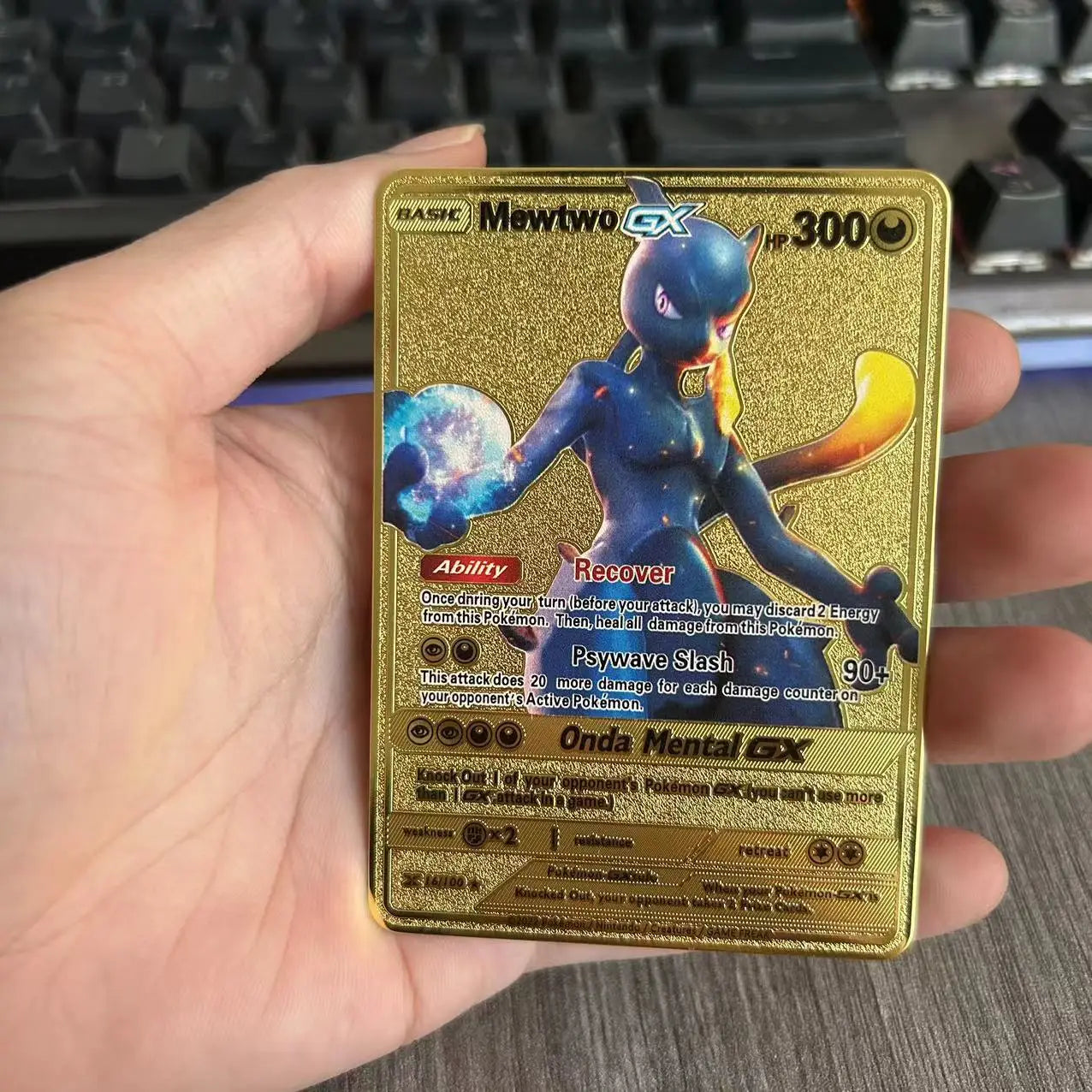 Metal Sheet Pokémon Card Collection