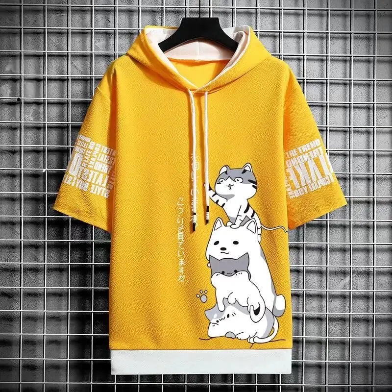 Asenci Japanese-Style Graphic Pullover