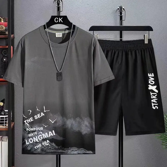 Marquis Casual - 2pc Shirt & Shorts Set