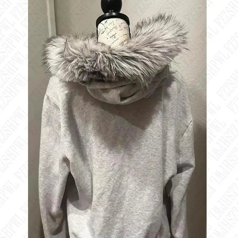 Mali Autumn - PINK Fur Fall Jacket