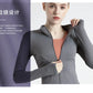 S-3XL Women's Tracksuit Jacket Slim Fit Long Sleeved Fitness Coat Yoga Tops With Thumb Holes Gym Jacket Workout Sweatshirts2024