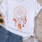 Y2K Dreamcatcher Graphic T-Shirts - Women's