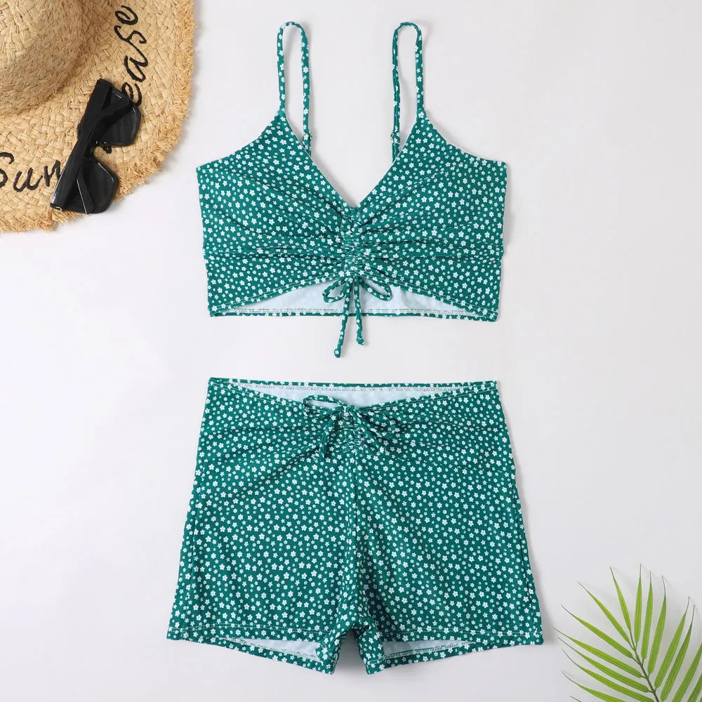 Everyday High Waist Push-Up Bikini Set