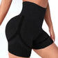 Women Yoga Shorts High Waist Workout Shorts Fitness Yoga Lift Butt Fitness Ladies Yoga Gym Running Short Pants Sportswear