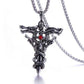 Men's Mali Necklace - Double-Dragon Sword Pendant