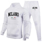 MILANO - All Grey Letter-Print Set - Men's