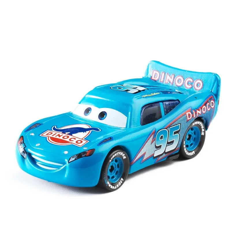 Cars Disney Pixar Cars Lightning McQueen 1:55 Alloy Metal Model Car Toy Mater Sheriff Metal Toys Vehicles Boy Children Gifts