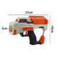 Toy Gun Modified Parts for Nerf N-strike Elite Series Muffler Tail Stock Flashlight Universal Toy Gun Accessories