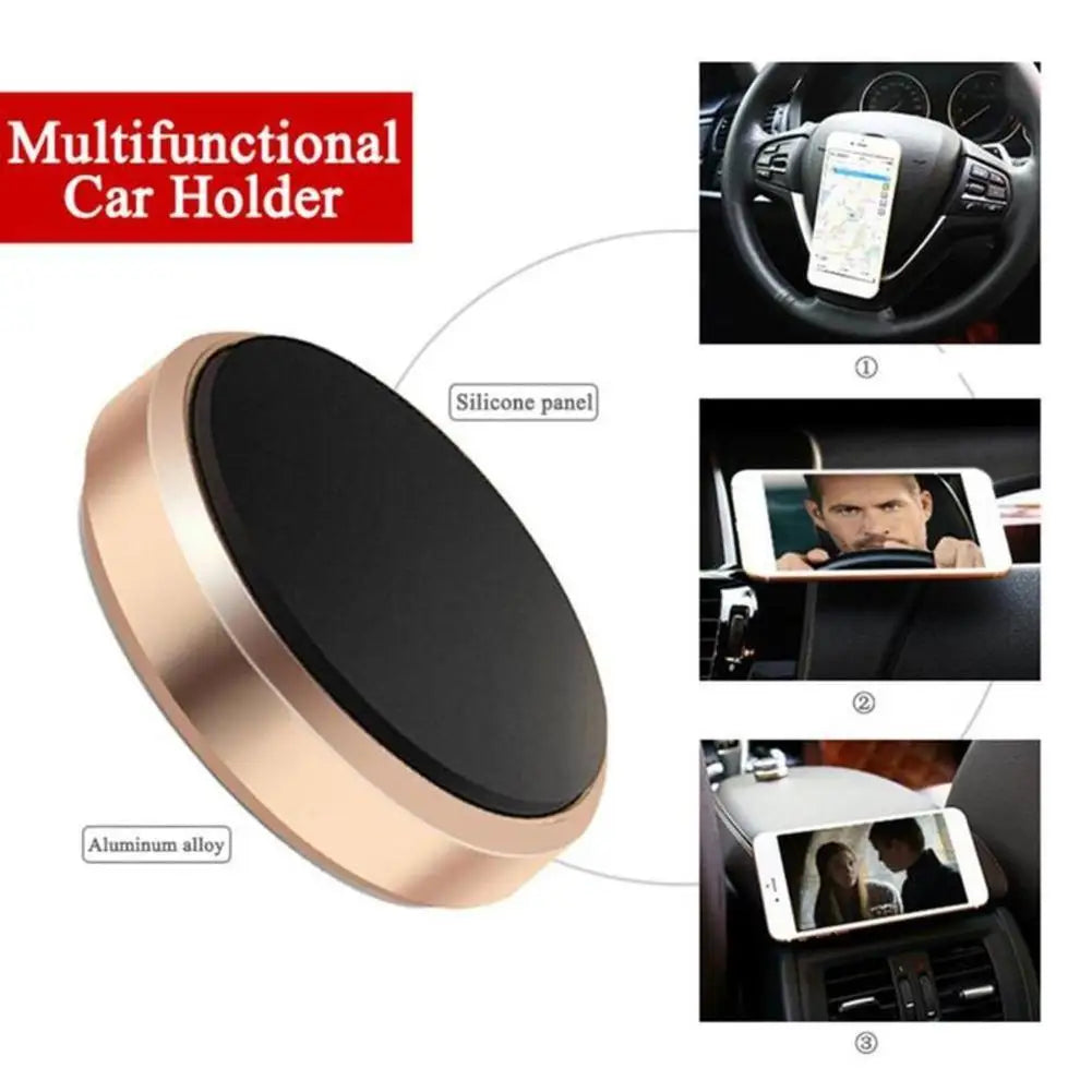 Magnetic Car Phone Holder Stand Magnet Car Mount Bracket GPS Smartphone Mobile Support In Car Bracket For iPhone Samsung Xiaomi