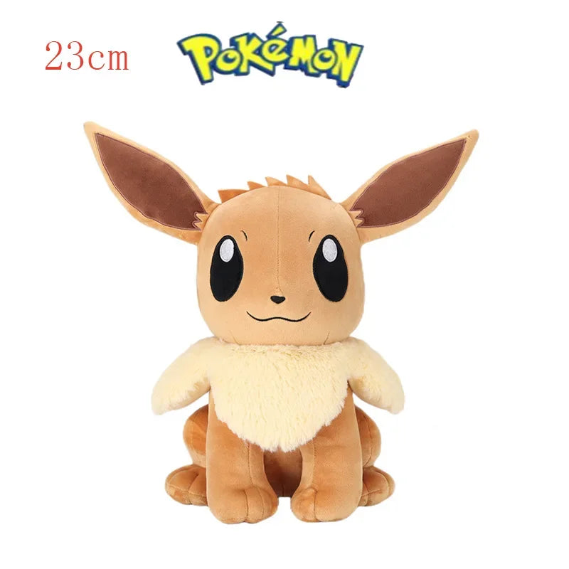 TAKARA TOMY Large Leafeon Plush Pokemon Eevee Sylveon Umbreon Leafeo Soft Stuffed Toys Doll Kawaii Christmas Gift