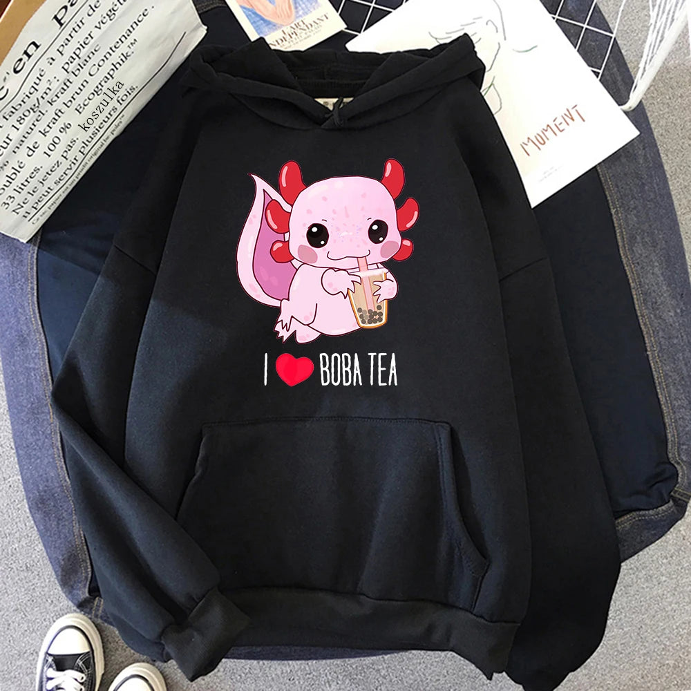 Y2K Boba Milk Tea Kawaii Hoodie