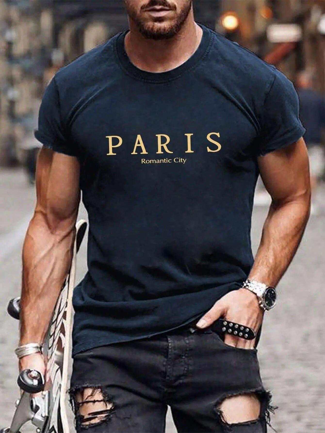 PARIS - Loose Fit Graphic T-Shirts