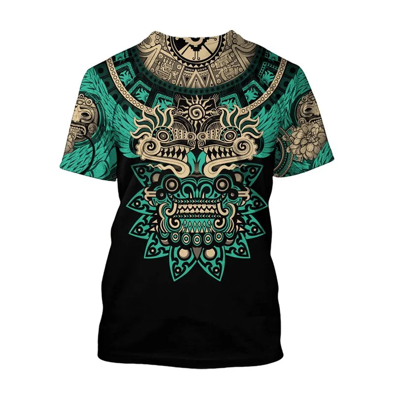 Aztec Graphic T-Shirts - Men's