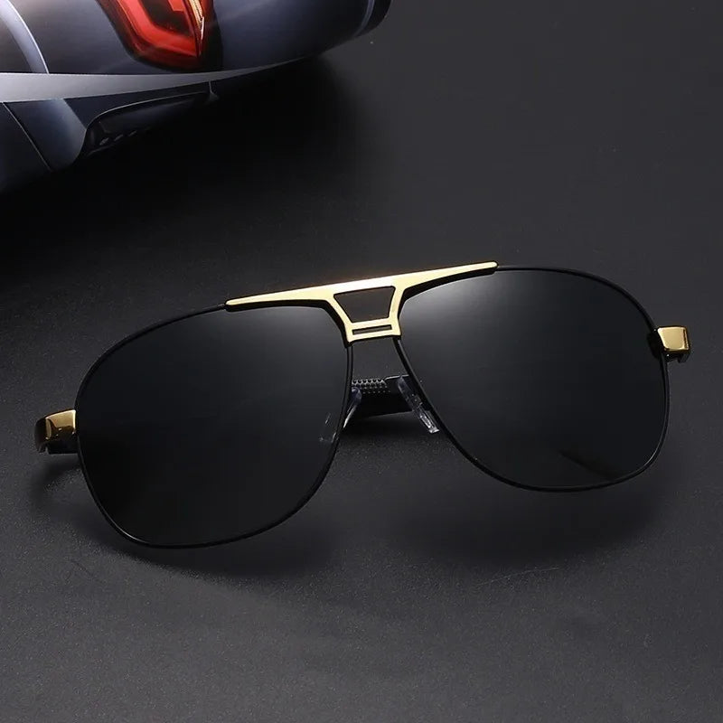 Fishing Driving Polarized Men Sunglasses Pilot Shades Men EyeWear Driving SunGlasses