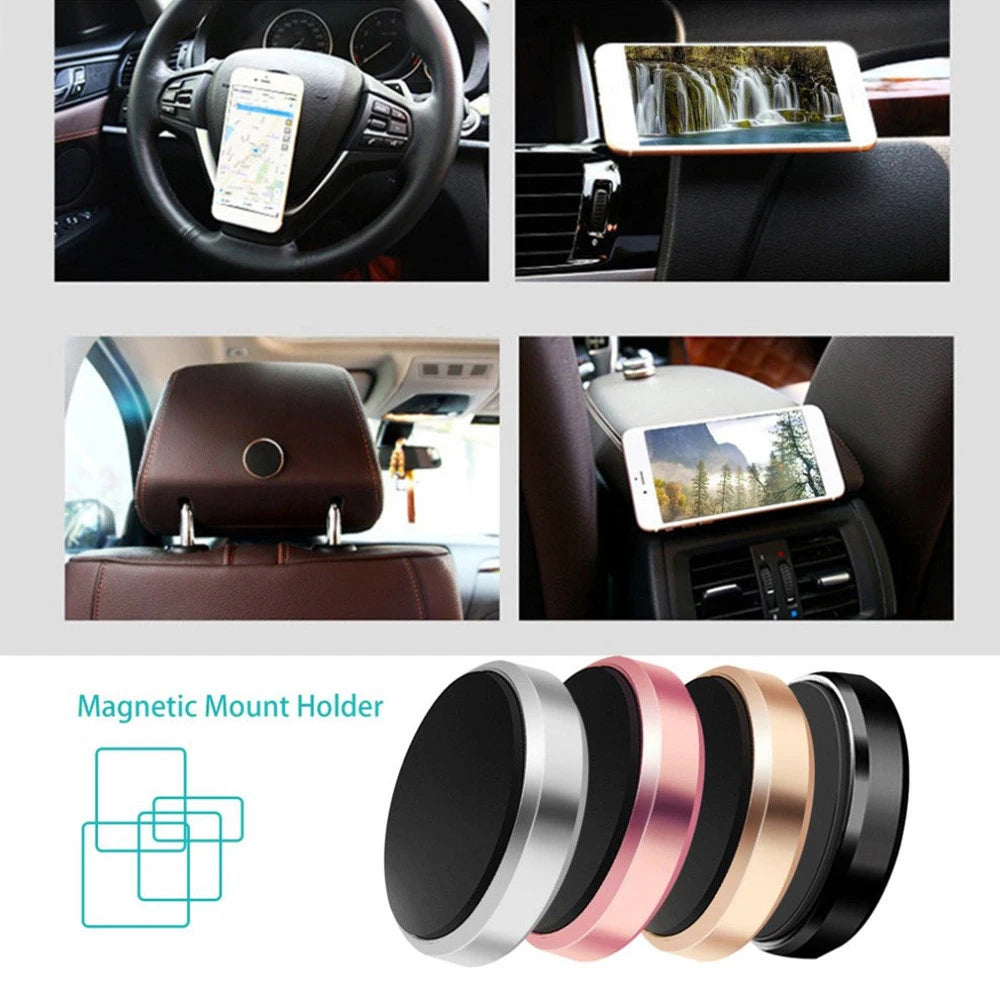 Magnetic Car Phone Holder Stand Magnet Car Mount Bracket GPS Smartphone Mobile Support In Car Bracket For iPhone Samsung Xiaomi