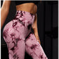 Tie Dye Yoga Pants Sport Leggings Women Seamless High Waist Push Up Woman Tights Fitness Workout Leggins Gym Clothing 2024 New