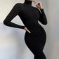 Winter Warm Women's Turtleneck Jumpsuit