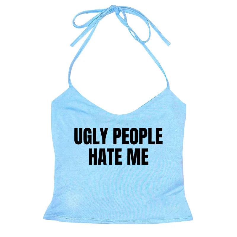 Y2K Ugly People Hate Me Set - Pieces Sold Separately