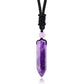 Men's Mali Necklace - Polished Stone Wolf-Shark Tooth