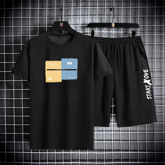 Marquis Casual - 2pc Shirt & Shorts Set