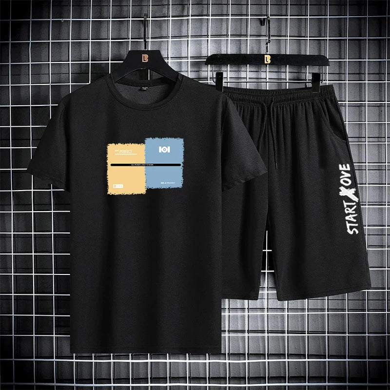 Marquis Casual - 2pc Shirt & Shorts Set