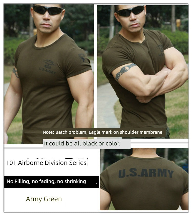 Short-Sleeve Tights Sports Elastic T-shirt Special Forces