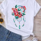 Y2K Dreamcatcher Graphic T-Shirts - Women's