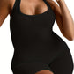 Hot Girl Plus-Size Halter Jumpsuit