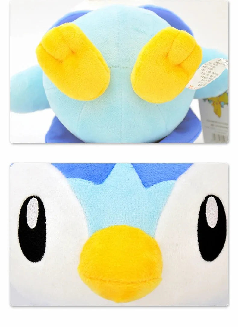 25cm Original Pokemon Piplup Stuffed Plush Toys Plushie Soft Animal Kawaii Anime Dolls Birthday Party Gift For Kids Baby Girls