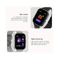 Smart Watch Android Phone 1.44'' Inch Color Screen Bluetooth Call Blood Oxygen/Pressure Monitoring Smart Watch