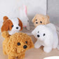 Realistic Plush Simulation Smart Dog Children Toy Can Walking And Call Electric Plush Robot Pet Dog Toddler Christmas Gift