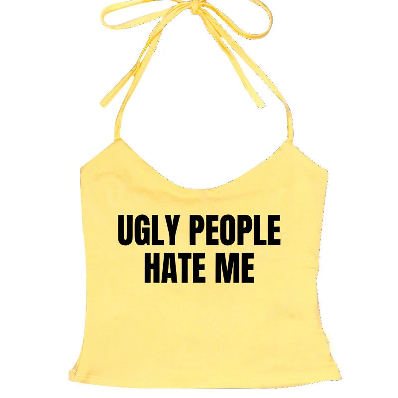 Y2K Ugly People Hate Me Set - Pieces Sold Separately