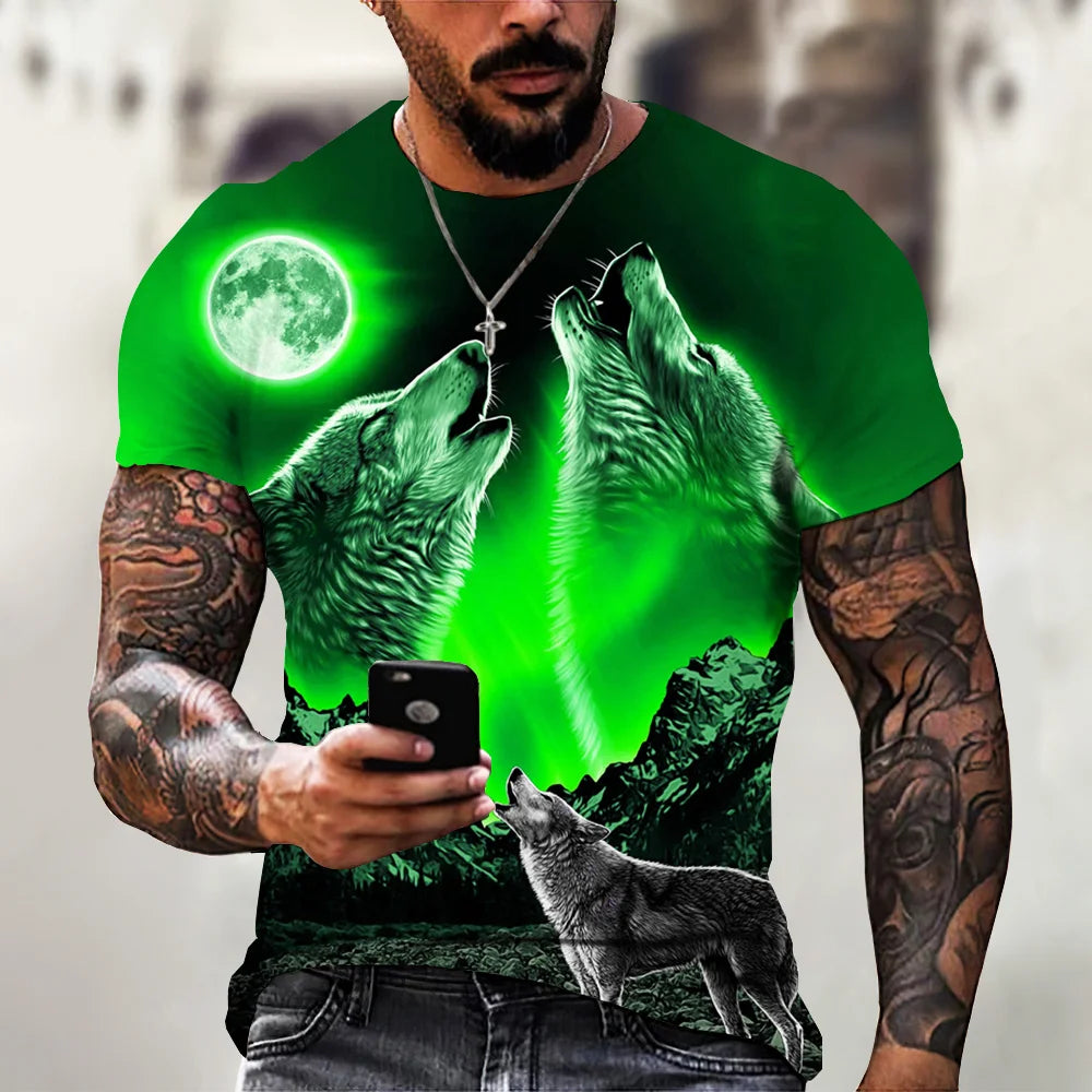 Fast Fashion - Deep Green Wolfpack Tee