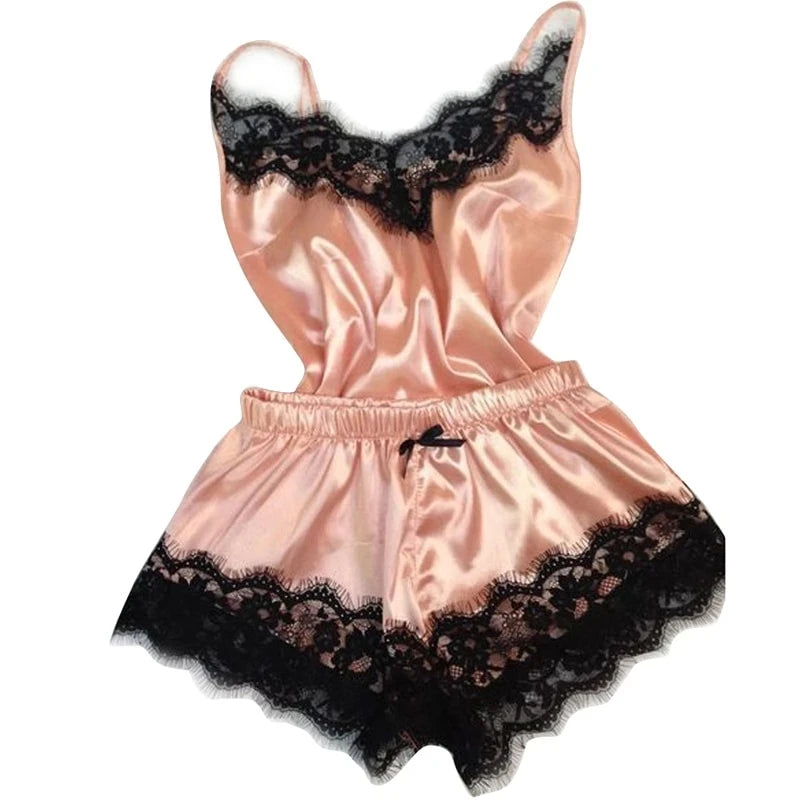 Y2K Baby Doll Lace Lingerie Set