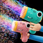 40 Holes Dinosaur Bubble Gun Handheld Fully Automatic Bubble Machine Without Battery And Bubble Water For Kids Gift