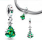 Mali Charms: Christmas Set - Santa Hot Air Balloon